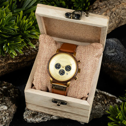 Luxury Wooden Wrist Watch