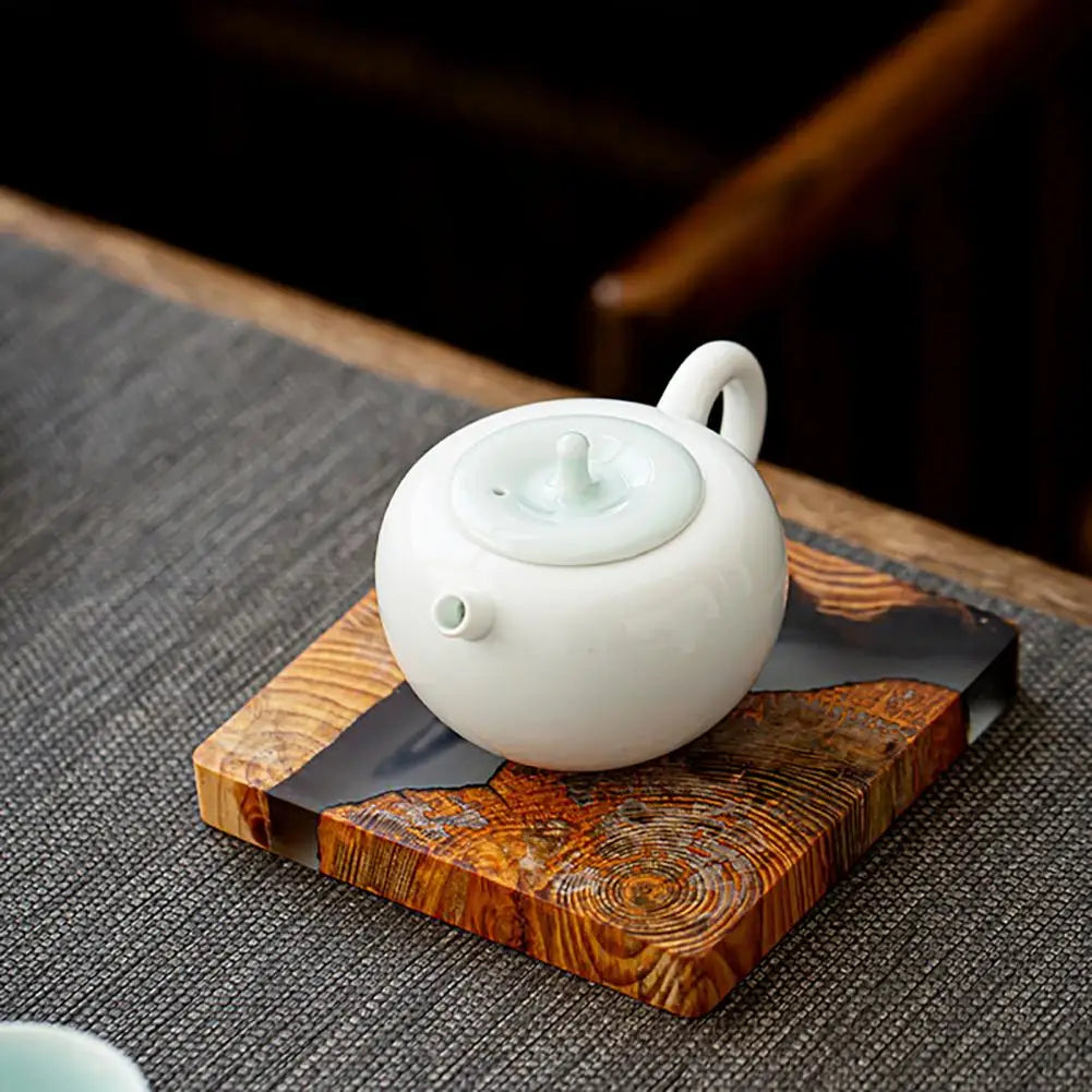 Wooden Tea Coaster