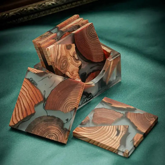 Wooden Tea Coaster